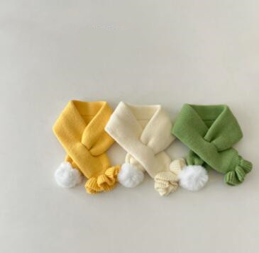 秋冬新作★子供用★マフラー★防寒★キッズ女の子★ニット★暖かい★6色