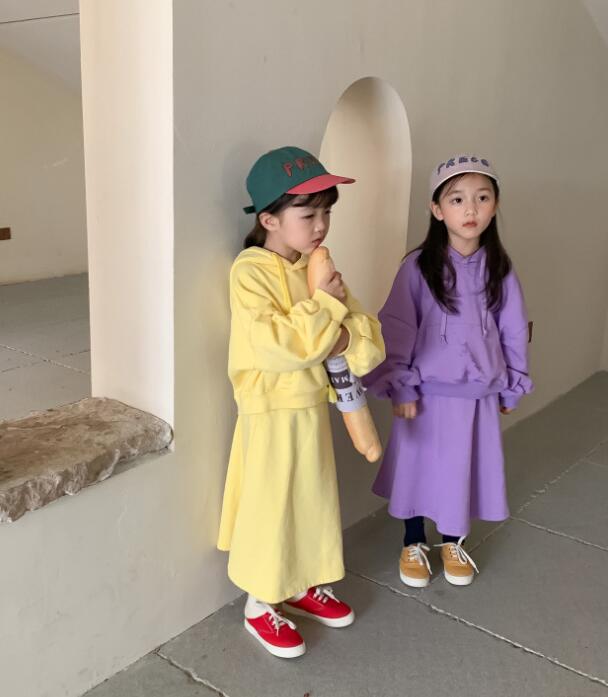 2023新品★子供服　トップス+スカート　セットアップ★80-140cm★2色