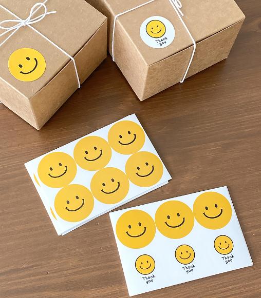 ★thank you★粘着シール★