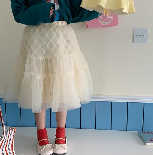 2023春新品★子供服　ボトムス　スカート　90-140cm★2色