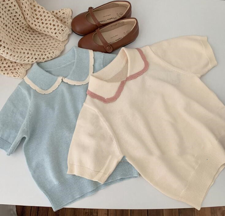 2023年★子供服　ニットトップス★80-150cm★2色