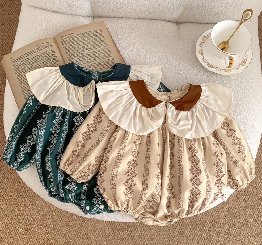 2023★春新作★韓国風ベビー服★ロンパース★2色66-90CM