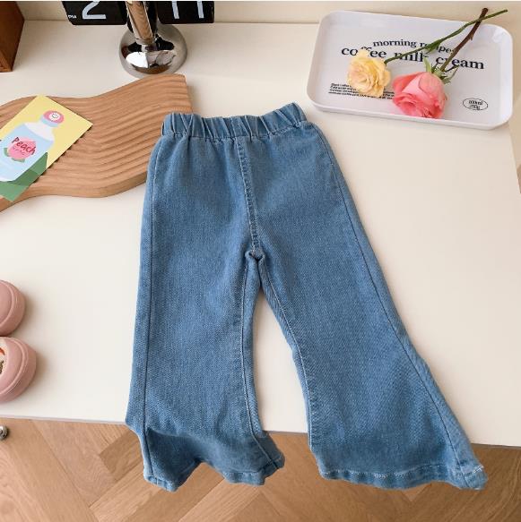 2023春新品★子供服　ボトムス　デニムズボン　90-140cm