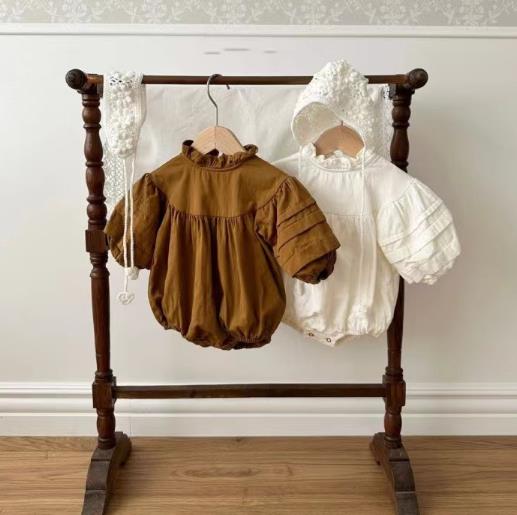 2023春新品★子供服　ロンパース　66-90cm★2色