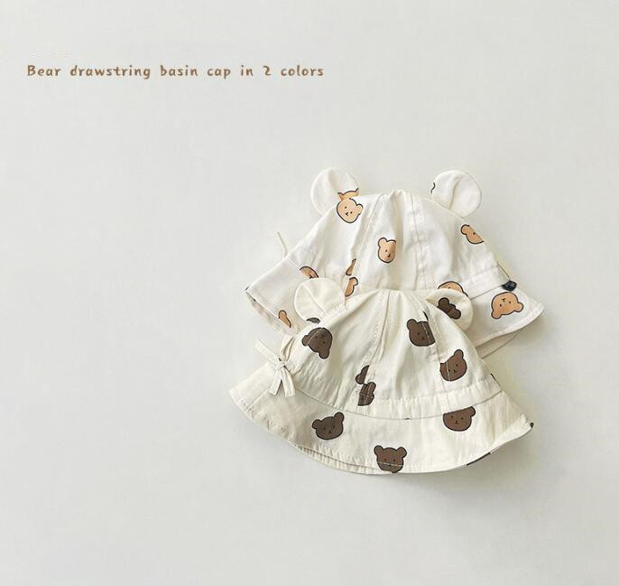 子供用★帽子★バケットハット★キッズ★男女兼用★韓国風★日焼け防止★可愛い★2色