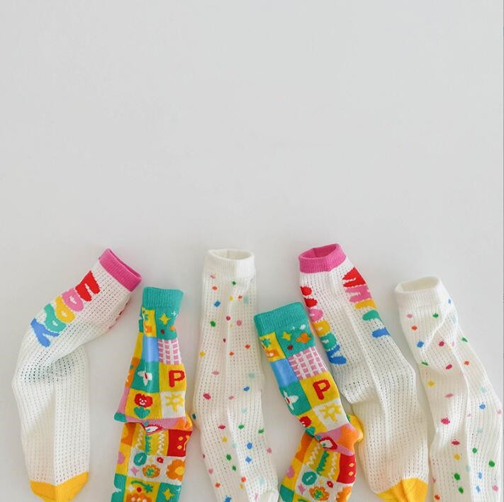 2023★春新作★子供靴下★ソックス★ストッキング★1セット=3足★S-XL