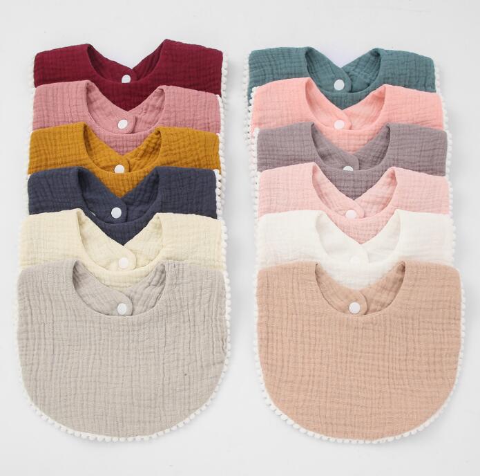よだれかけ★子供用★涎掛け★ベビー向け★4層構造★赤ちゃん用★可愛い★14色