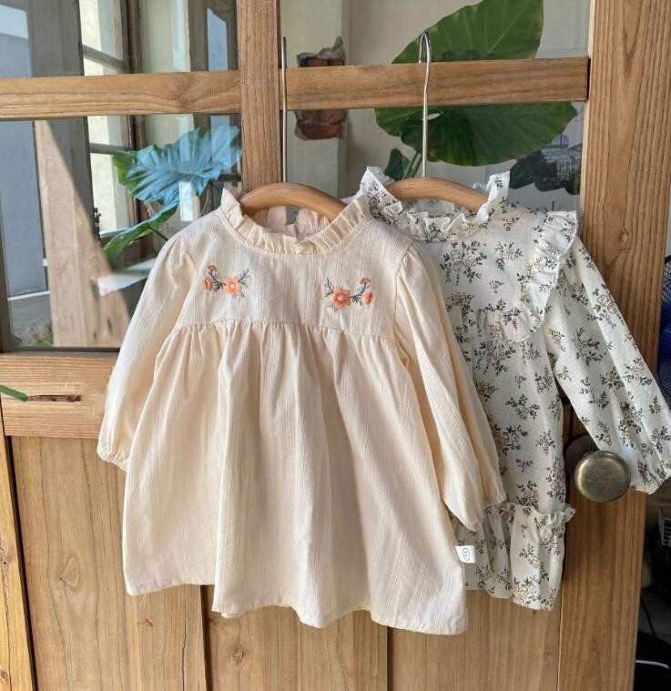 2023★春新作★韓国風子供服★ワンピース★2色73-110CM