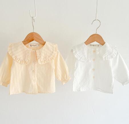 春新作★キッズ用アパレル★ブラウス★長袖★66-100