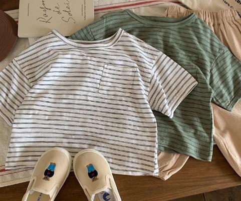 春新作★キッズ用アパレル★Tシャツ★短袖★80-130