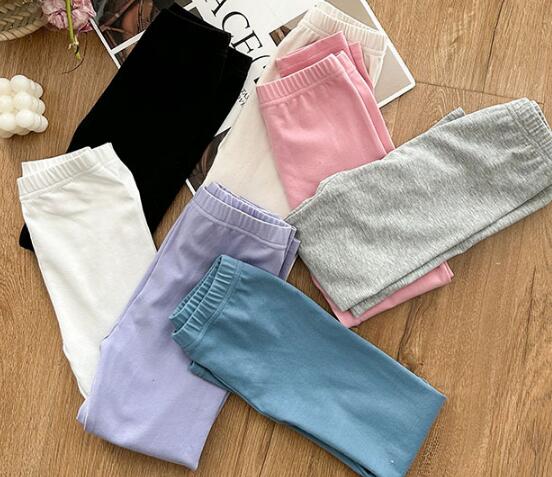 ★夏新作★キッズ用アパレル★ズボン★レギンス9色★80-150