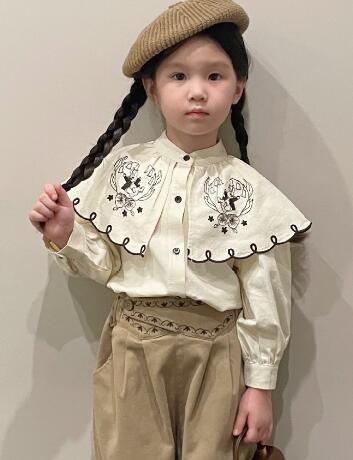 ★春夏新作★キッズ用アパレル★ブラウス★90-140