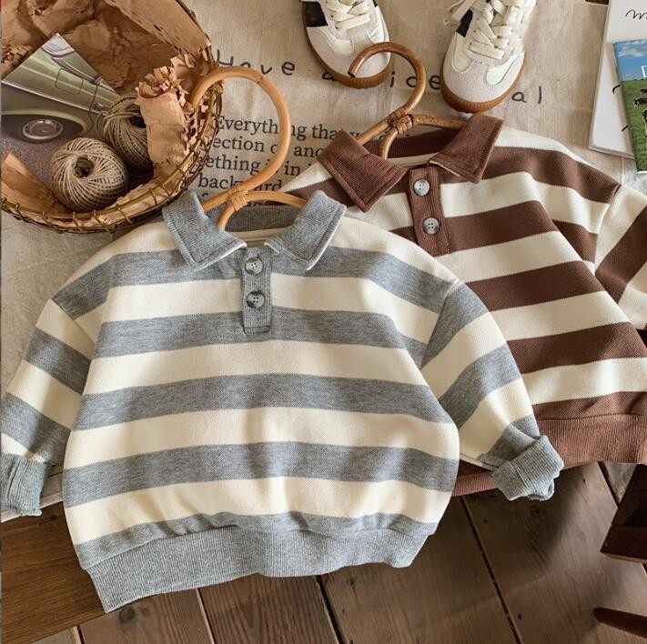 2023★春新作★韓国風子供服★トップス★ポロシャツ★2色80-130CM