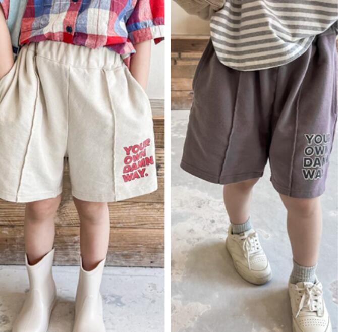 子供服★パンツ★ショートパンツ★韓国風子供服★キッズ★男女兼用★2色★80-130CM