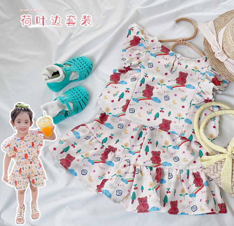 2023年★子供服　トップス+ズボン　セット★90-140cm★