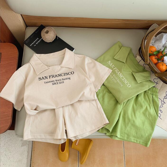 2023★春夏新作★韓国風子供服★トップス+ズボン2セット★2色90-140CM