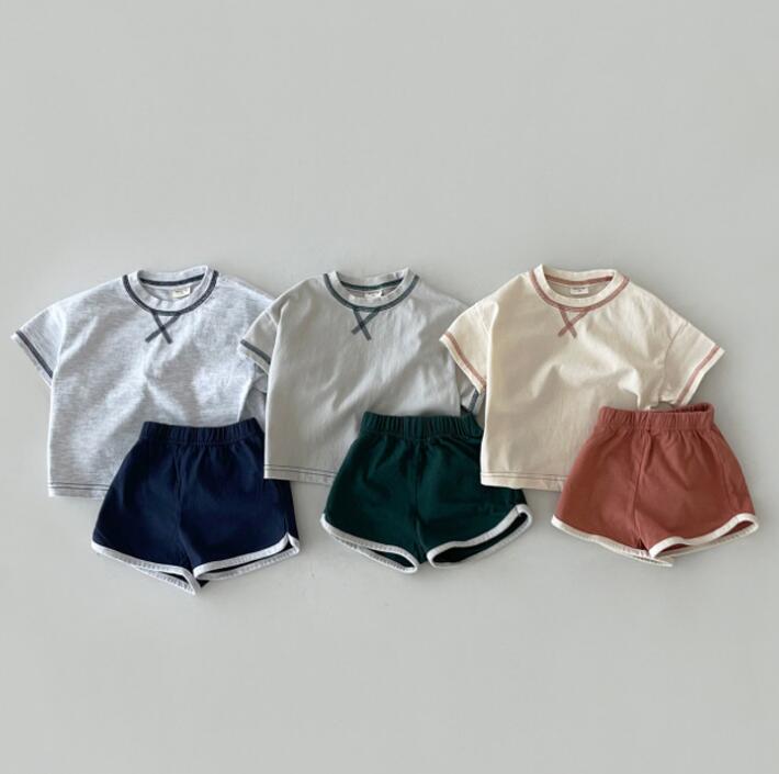 2023新品★子供服　トップス+ズボン　セットアップ★73-100cm★3色