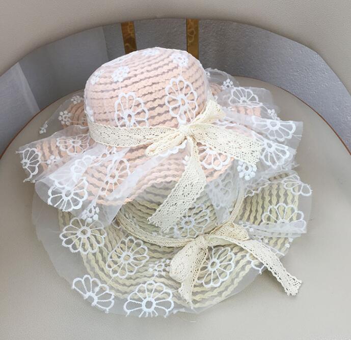 子供用★帽子★ベビー★日焼け防止★麦わら帽子★キッズ女の子★カジュアル★4色