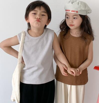 ★夏新作★キッズ用アパレル★トップス★ベスト★90-140