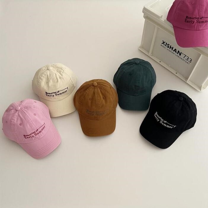 2023★春秋新作★韓国風★ハット★野球帽★キッズ帽子★キャップ★6色