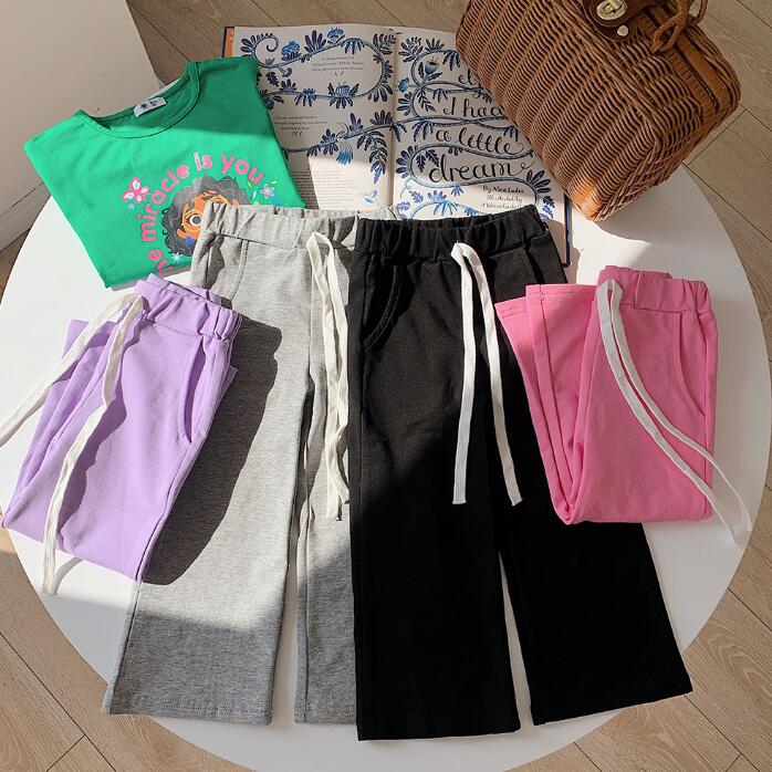 子供服★ズボン★ボトムス★韓国風子供服★キッズ女の子★カジュアル★4色★90-140CM