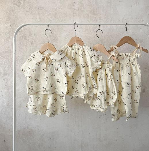 2023夏新品★子供服　ロンパース&サロペット&上下セット　分けて販売　66-100cm