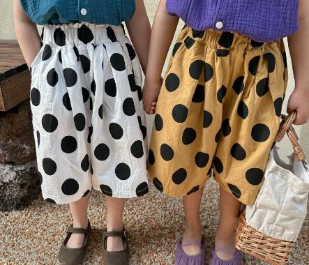 ★夏新作★キッズ用アパレル★ボトムス★パンツ★7分丈★80-150