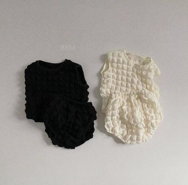 2023★春夏新作★韓国風ベビー服★トップス+ズボン2セット★2色66-90CM