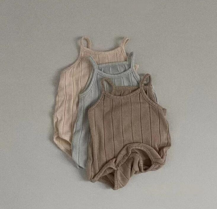 2023★春夏新作★韓国風ベビー服★ロンパース★3色66-90CM