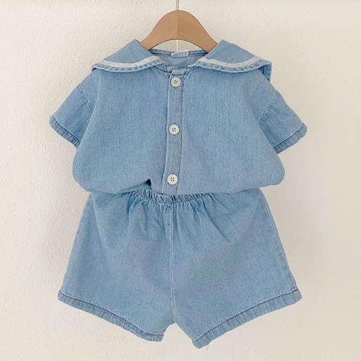 2023夏新品★子供服　半袖+ショートパンツ　セットアップ　66-90cm