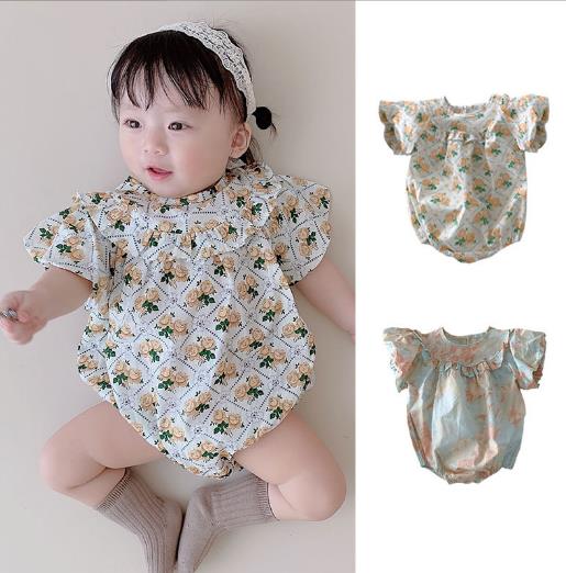 2023夏新品★子供服　ロンパース　66-90cm★2色