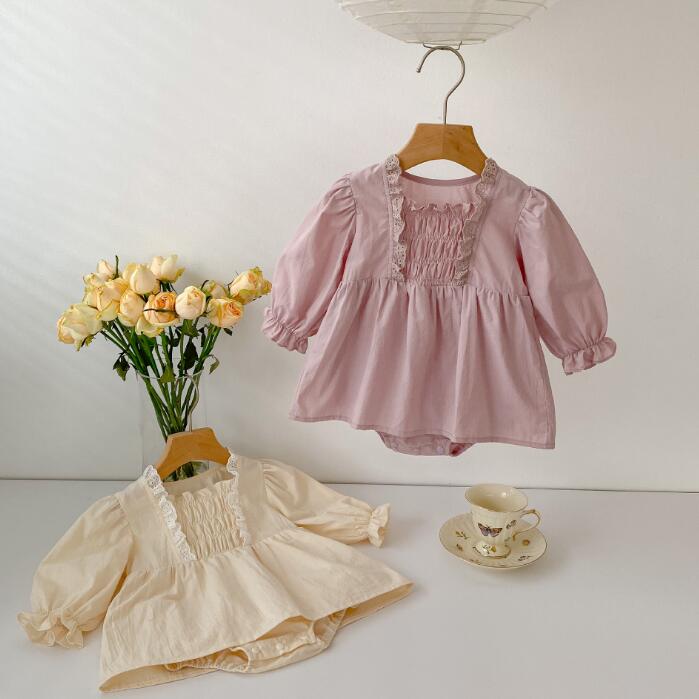 2023★春新作★韓国風ベビー服★ロンパース★2色66-90CM