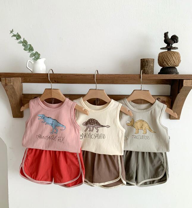 2023★春夏新作★韓国風子供服★トップス+ズボン2セット★3色73-100CM