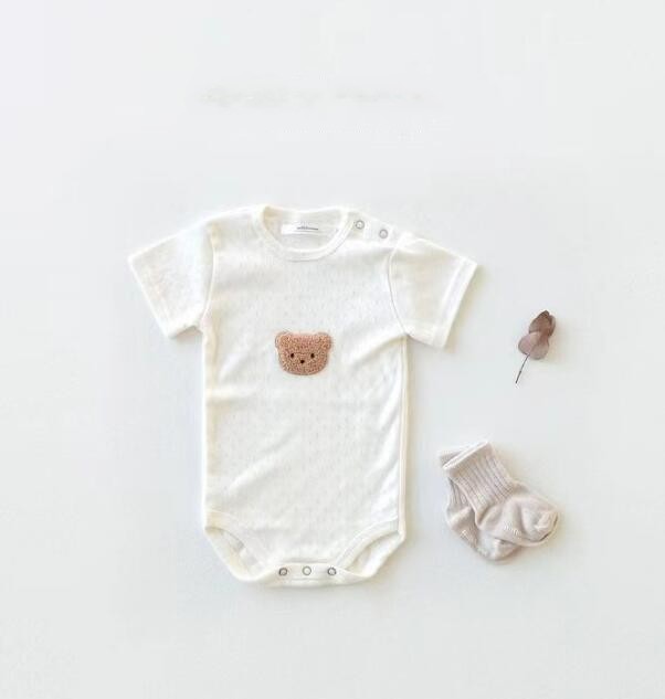 2023★春夏新作★韓国風ベビー服★ロンパース★2色66-90CM