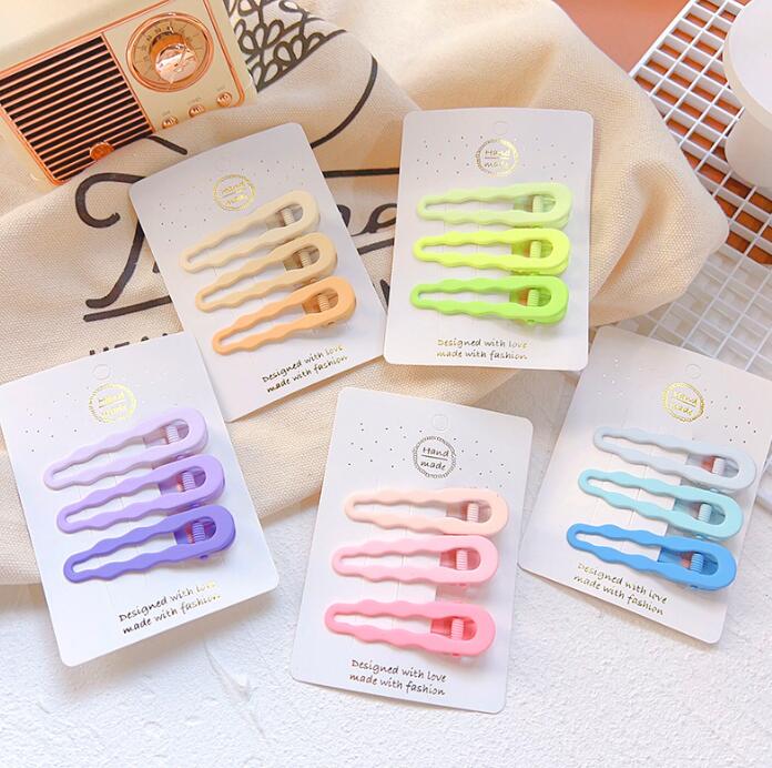 子供用★キッズ★髪飾り★まとめ髪用★ヘアアクセサリー★ヘアピン★3枚入り★多色