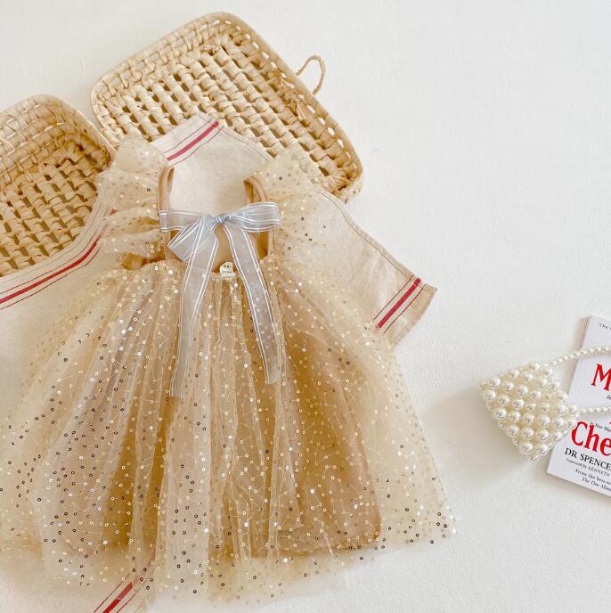 子供服★ワンピース★レース★韓国風子供服★キッズ女の子★3色★80-130CM