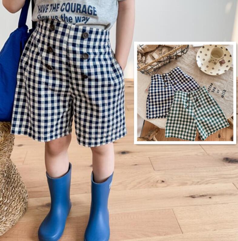 子供服★ボトムス★ショートパンツ★ハイウエスト★韓国風子供服★キッズ女の子★2色★80-130CM