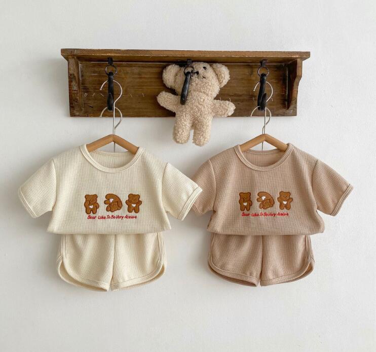 2023年新品★ベビー服　トップス+ズボン　セットアップ★66-100cm★2色