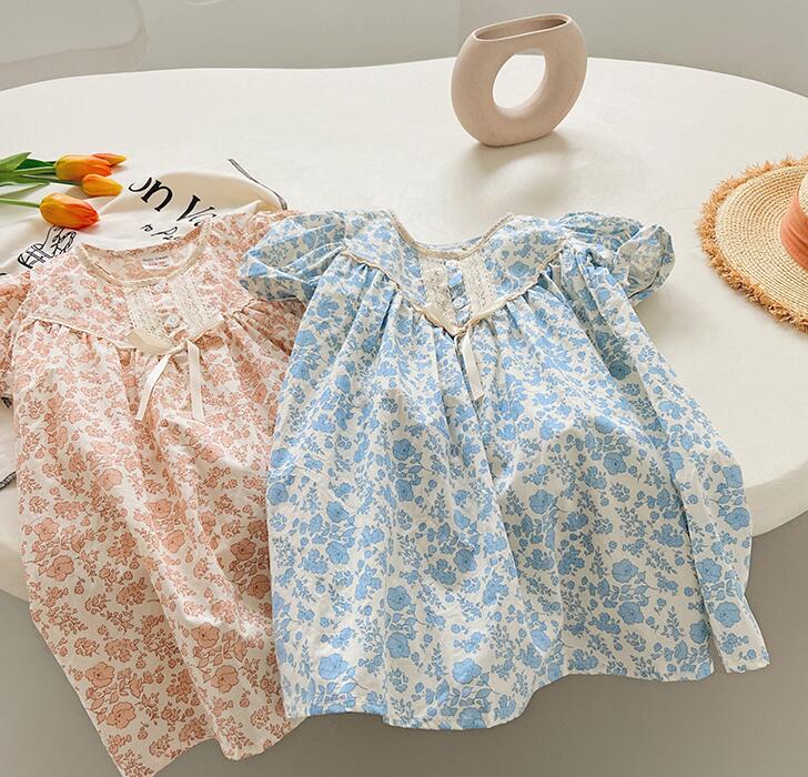 2023新品★子供服　ワンピース★90-140cm★2色