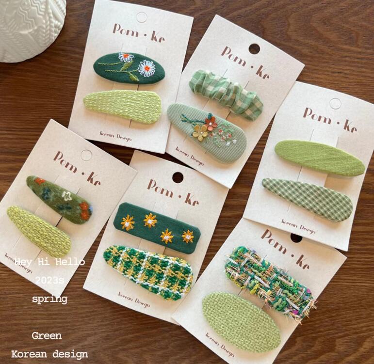 新型★韓国ファッション★髪飾り　ヘアビン★アクセサリー★6色