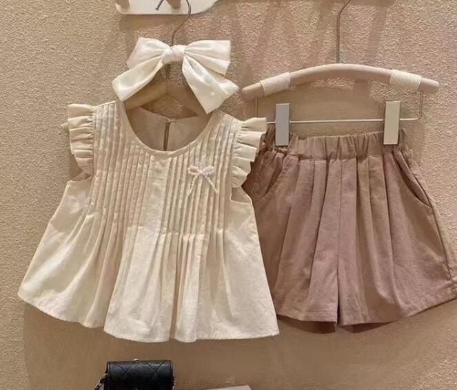 2023新品★子供服　トップス+ズボン　セットアップ★80-130cm★