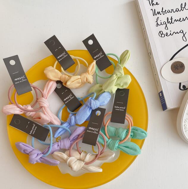 子供用★キッズ★髪飾り★まとめ髪用★ヘアアクセサリー★ヘアゴム★2枚入り★多色