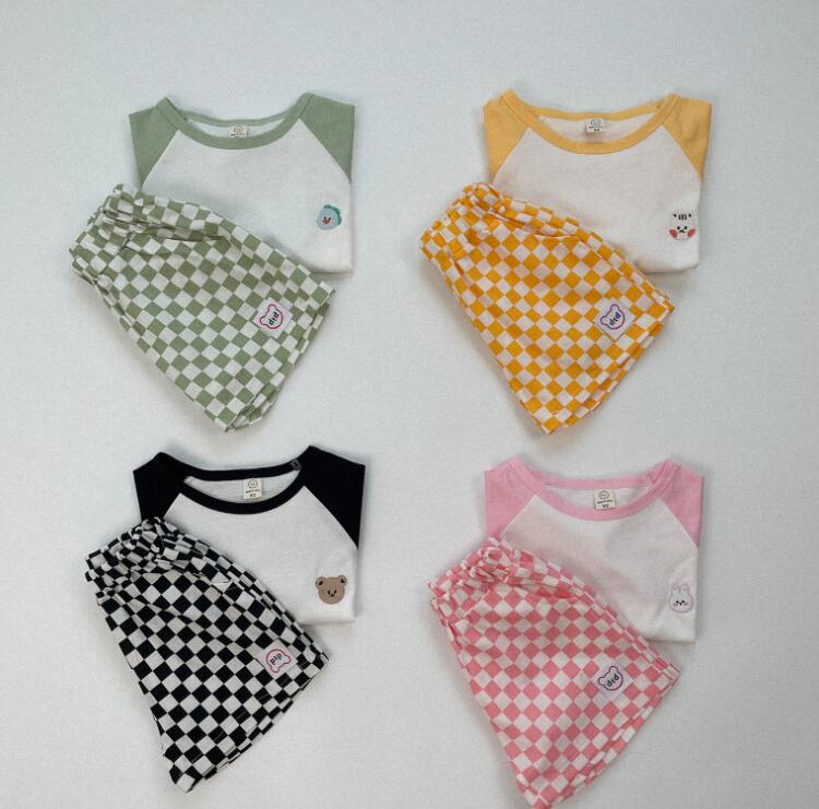 子供服★トップス+パンツ★セットアップ★韓国風子供服★キッズ★男女兼用★4色★80-130CM