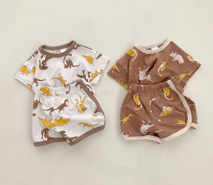 2023★春夏新作★韓国風子供服★トップス+ズボン2セット★2色73-100CM