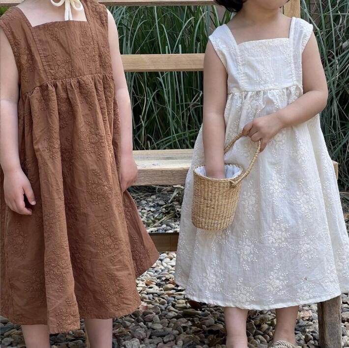 2023★春夏新作★韓国風子供服★ワンピース★2色80-140CM