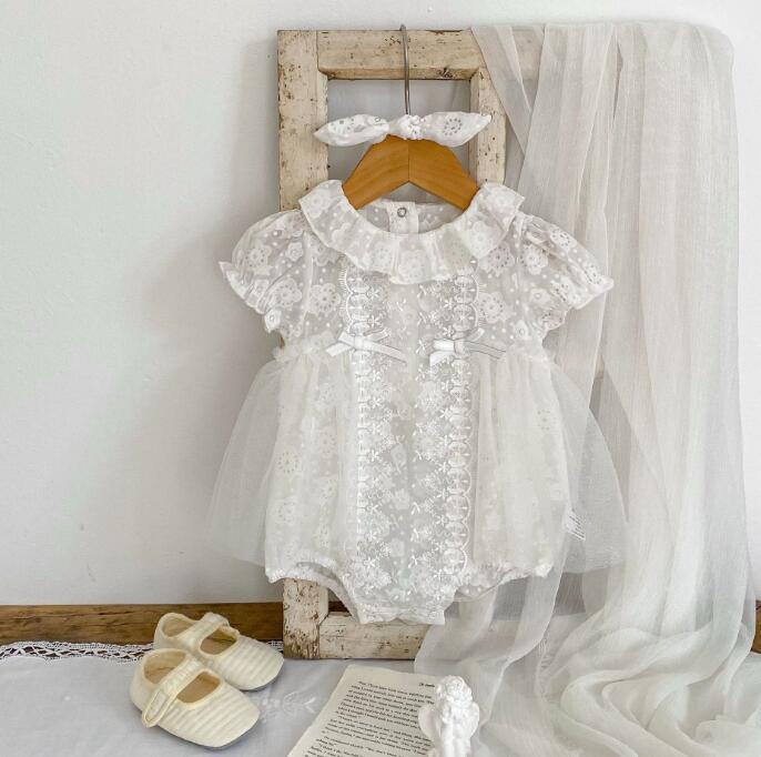 子供服★ロンパース+ヘアバンド★韓国風子供服★ベビー★可愛い★66-90CM