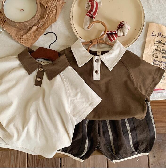 2023★春夏新作★韓国風子供服★トップス★Tシャツ★★2色80-130CM