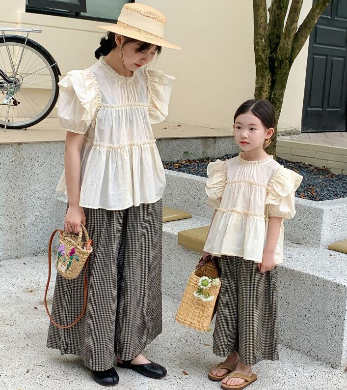 2023年★子供服&親子服　トップス+ズボン　セット★90-150cm★