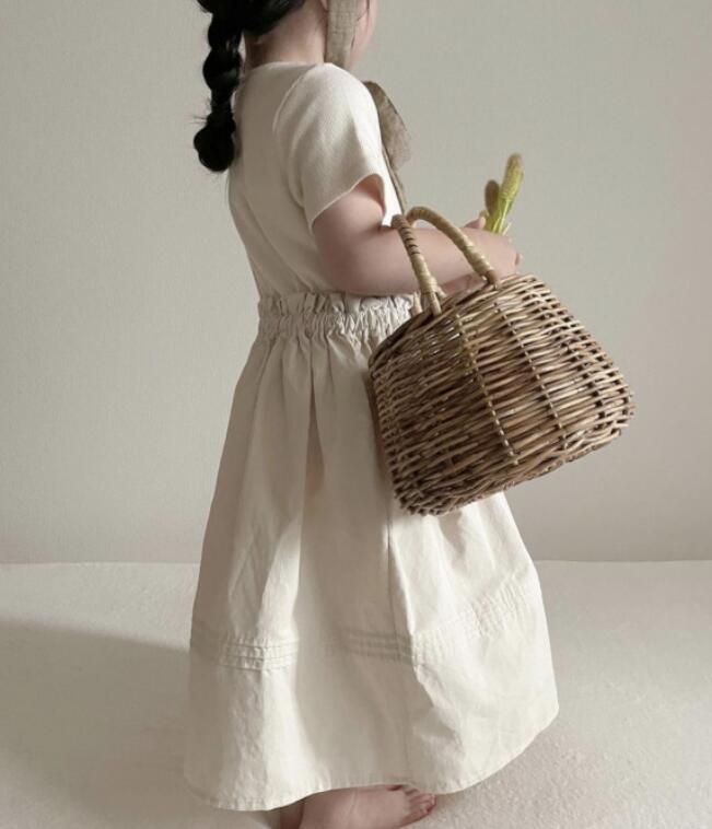 2023年★子供服　ワンピース★90-130cm★