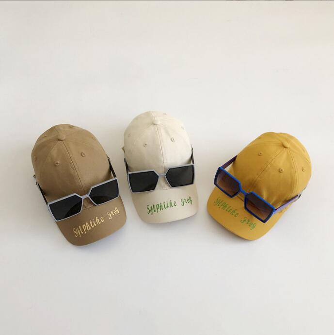 子供用★帽子+メガネ★キャップ★野球帽★ベビー★男女兼用★日焼け防止★カジュアル★5色